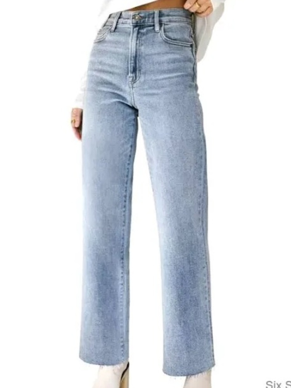 Wandler Light Wash Denim Jeans